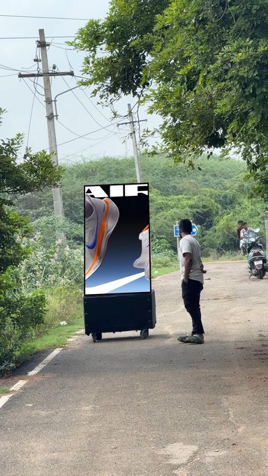 Feastify mobile advertising robot — prototype 2